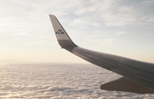 KLM vliegtuig - BagageKiezer.nl