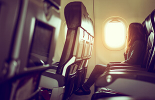 In het vliegtuig - BagageKiezer.nl